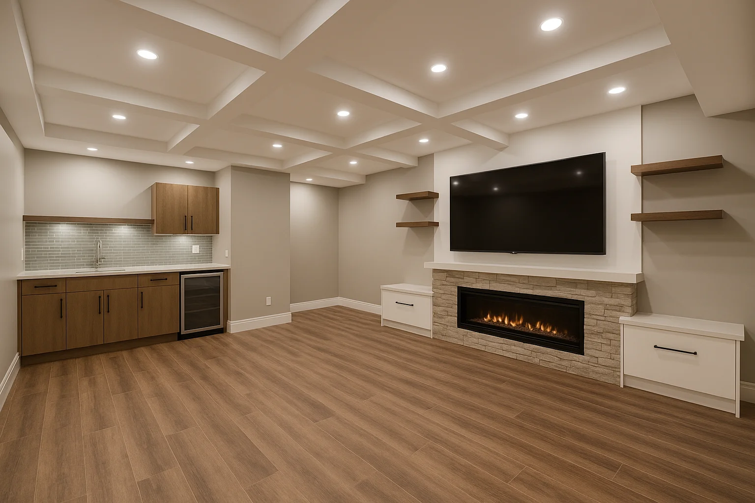 Contemporary Basement Suite